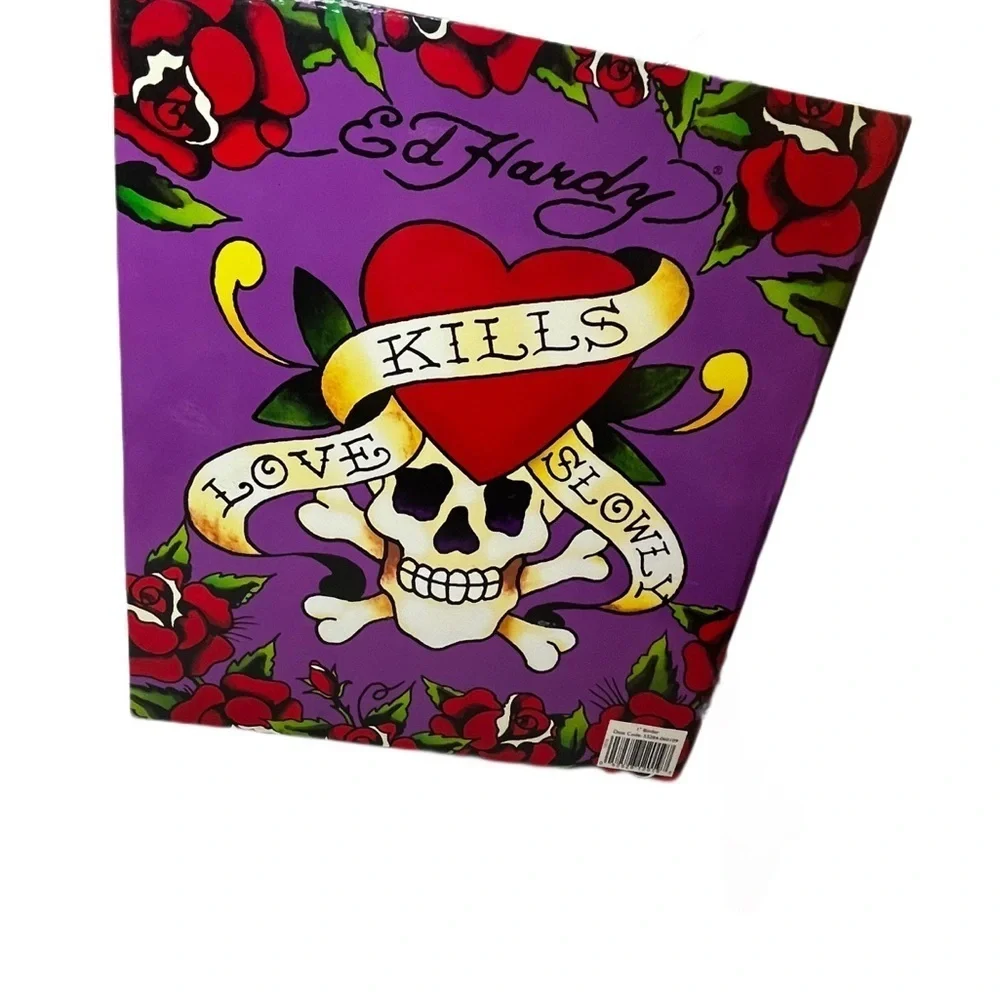 Rare Vintage Ed Hardy/Lisa Frank binder